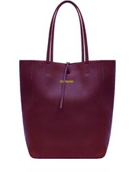 Betsy & Floss - Milan Soft Leather Tote Bag - Lyst