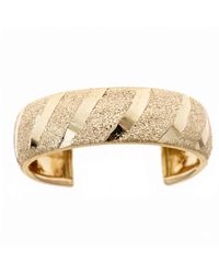Zahav Jewelry - 10K Solid 4Mm Wide Plain Toe Ring - Lyst