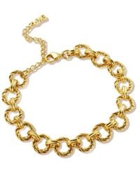 Nazzar - Twist Cable Link Chain Bracelet - Lyst