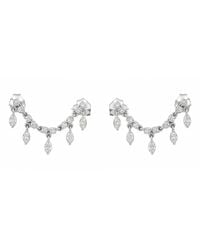 Artisan - 14K Diamond Ear Jacket Earrings - Lyst