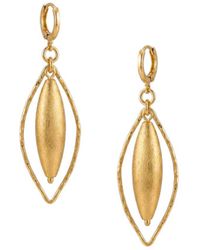 Jaredjamin - Zeppelin Haley Leverback Earrings Small - Lyst