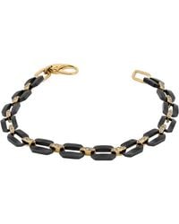 Artisan - 14K Ceramic & Diamond Mariner Link Bracelet - Lyst