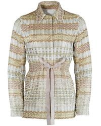 GeeGee Collection - Heidi Silk Jacket - Lyst