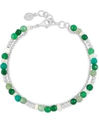 Dower & Hall - Evergreen Faceted Bead Orissa Bracelet - Lyst