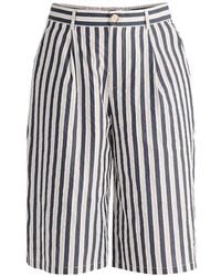 Paisie - Striped Bermuda Shorts - Lyst
