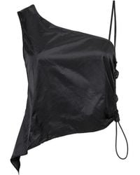 Audrey Vallens - All-Gen Asymmetric Top With Elastic Gather - Lyst