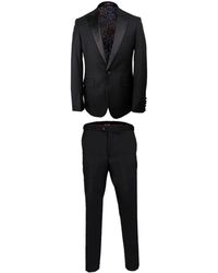 DAVID WEJ - Alfredo Dress Single Breasted Satin Peak Lapel Tuxedo Set – - Lyst