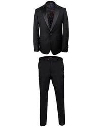 DAVID WEJ - Alfredo Dress Single Breasted Satin Peak Lapel Tuxedo Set – - Lyst