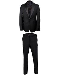 DAVID WEJ - Dress Single Breasted Satin Peak Lapel Tuxedo Set – - Lyst