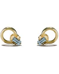 Onia - Aquamarine Donut Studs - Lyst
