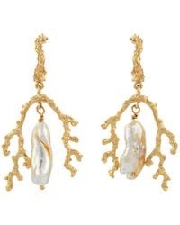 Zoe & Morgan - Mutiara Earrings With Pearl - Lyst