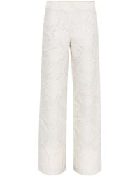 SÉLONE - Jora Fringe Trousers - Lyst