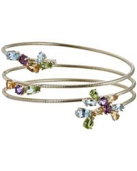 Lisa Edels - Color Aphrodite Bangle 14K Natural Gemstones - Lyst