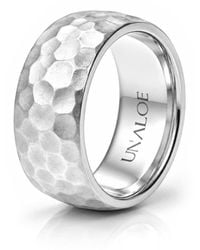 Unaloe - Ring Domed Wide Band - Lyst
