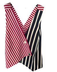 Mirimalist - Elia Striped Mania Vest - Lyst