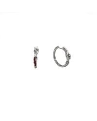 Onia - Veil Hoops - Lyst