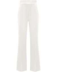 Tia Dorraine - Rare Pearl High-waist Flared Trousers - Lyst