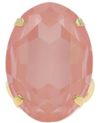 Otazu - Eva Oval Ring Flamingo - Lyst
