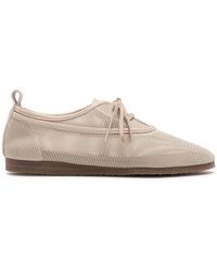 Naguisa - Neutrals Carmen Taupe Mesh - Lyst