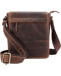 Lloyd Baker - Arrah Distressed Leather Crossbody Bag - Lyst