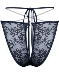 MONIQUE MORIN LINGERIE - Rush Bikini Ouvert - Lyst