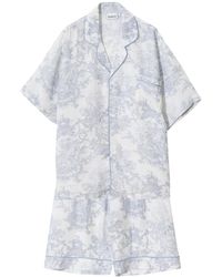 Luna Luz - French Toile Bamboo Rayon Pyjama Set – - Lyst