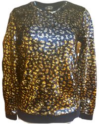 Any Old Iron - S Leopard Sequin Sweatshirt - Lyst