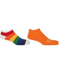 Peper Harow - Made in England - Block Stripe & Organic Trainer Socks Bundle - Lyst