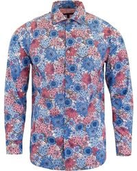 lords of harlech - Nigel Garden Party Shirt - Lyst