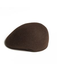 Dasmarca Hats - Tate Wood Blocked Melange Felt Cap - Lyst