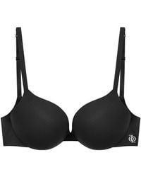 GOD SAVES QUEENS - Second Skin Ultimate Push-Up Bra Graphite - Lyst
