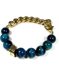 Rachel Nathan - Remix Tiger's Eye Bracelet - Lyst