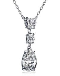 Viviana Halil - The Coco Premium Zirconia Necklace - Lyst