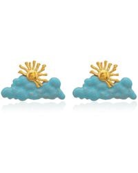 Milou Jewelry - Clouds & Sun Earrings - Lyst