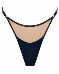 MONIQUE MORIN LINGERIE - Core Ajustable Thong - Lyst