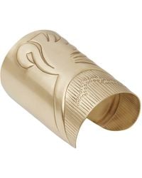 Zeworks - Swan Cuff Bracelet - Lyst