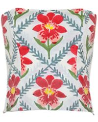 Manuela Cabrales - Mendelii Block Print Top - Lyst