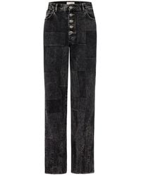 Pcfg - Your Itch Colorblocked Denim Pant - Lyst