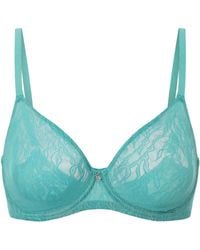 Amour D'agnette - Julie Molded Lace & Mesh T-Shirt Bra - Lyst