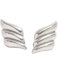 Bermuda Watch Company - Annie Apple Orelia Oversized Ridge Studs - Lyst
