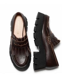 Mafalda - Francis Fringe Chunky Loafers - Lyst
