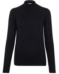 Paul James Knitwear - Pure Extra Fine Merino Wool High Neck Hayley Jumper - Lyst