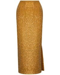 Elsava - Lina Sequin Skirt - Lyst