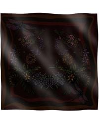 Natalia Petruch - Mountain Flowers Silk Handkerchief - Lyst