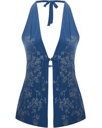 Maison sél - Wrap Around Top - Lyst