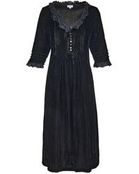 At Last - Silk Velvet Karen Dress - Lyst