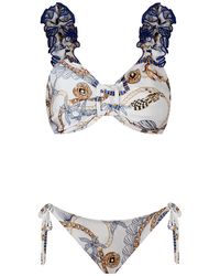 Nur Karaata - Lily Tropezienne Short Waist Bikini Set - Lyst