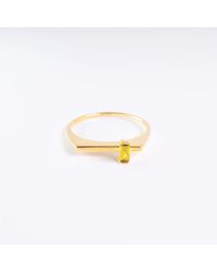 Saras Fine Jewellery - Zarshid Baguette Ring - Lyst