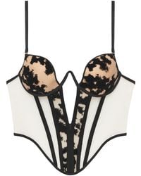 Perilla Lingerie - Harlow One Corset Nude - Lyst