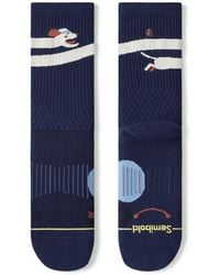 Semibold - Training Running Crew Socks Racing Puppy - Lyst